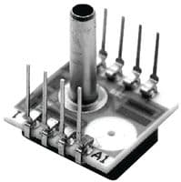Pressure Sensor, PCB Mount, 5psi, Short Tube, 50mV Output, DIP, Down Through
