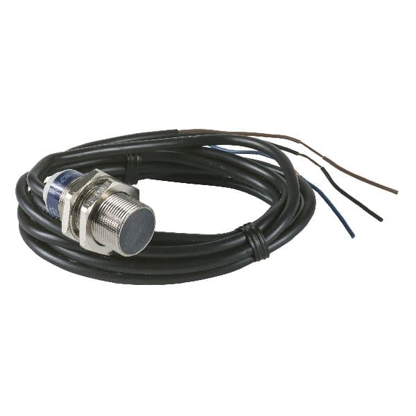 inductive sensor XS6 M18 - L39mm - brass - Sn8mm - 12..24VDC - cable 2m