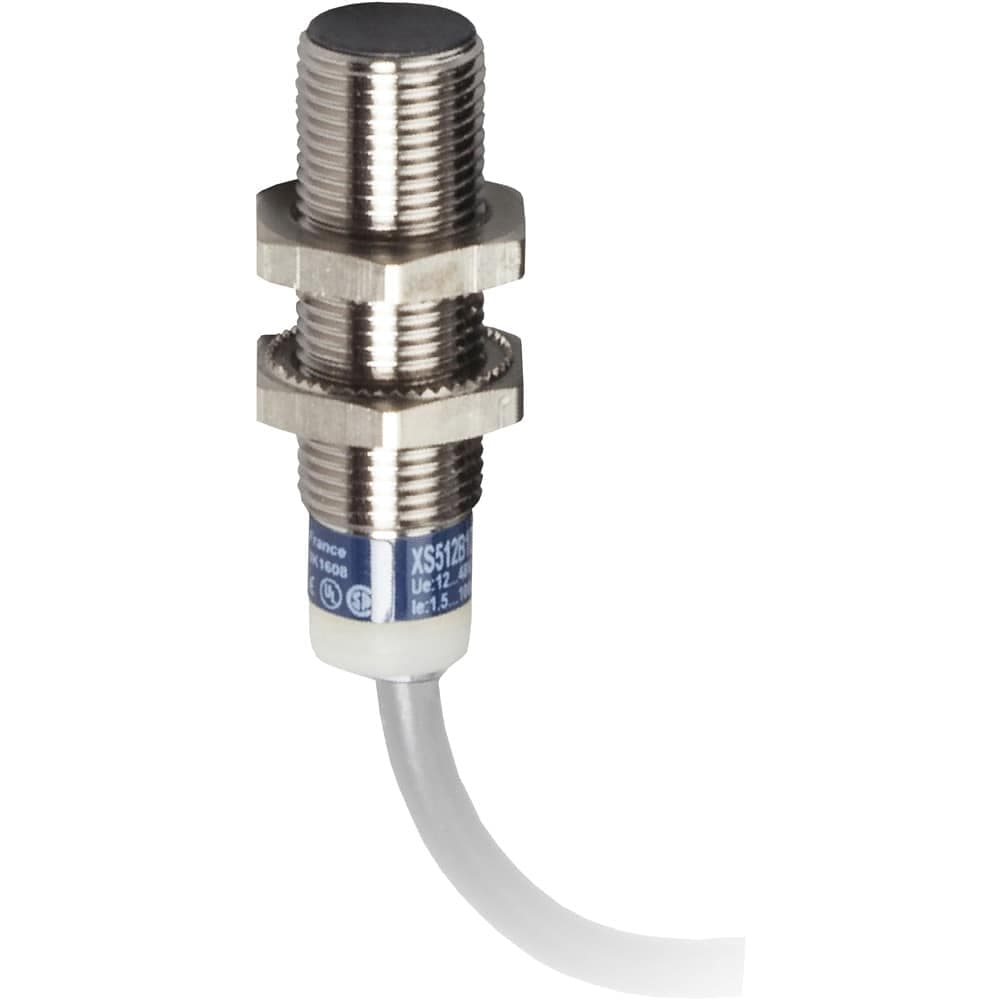 inductive sensor XS5 M12 - L53mm - brass - Sn2mm - 12..48VDC - cable 5m